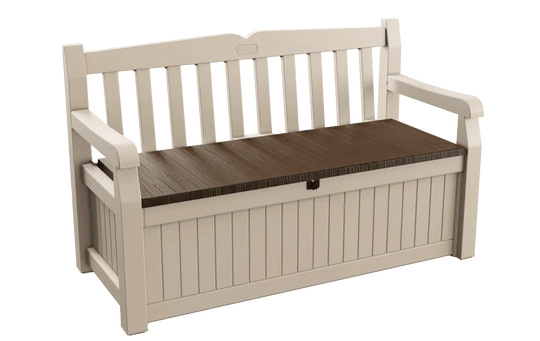 Solana 70 Gallon Outdoor Storage Bench - Brown