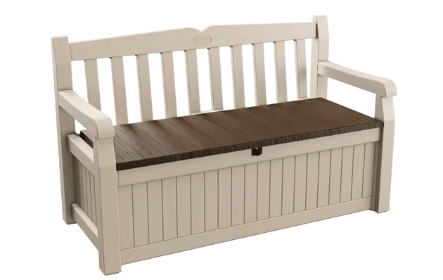 Solana 70 Gallon Outdoor Storage Bench - Brown