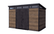 Signature Vertical Storage Shed - Walnut Brown