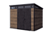 Signature Vertical Storage Shed - Walnut Brown