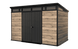 Signature Vertical Storage Shed - Walnut Brown