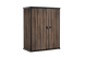 Signature Vertical Storage Shed - Walnut Brown