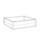 Maple Raised Garden Bed - Brown