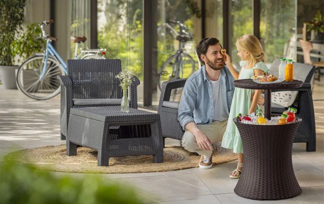 Pacific 7.5 Gallon Cool Bar - Brown