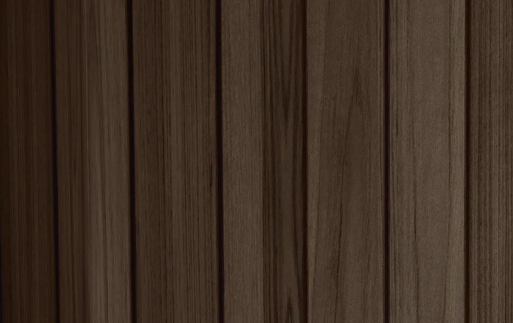 Signature Rectangular Tall Planter - Rosewood Brown