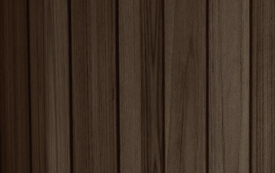 Signature Rectangular Tall Planter - Rosewood Brown