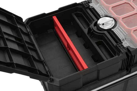 Masterloader Rolling Tool Box with Cantilever Organizer - Black