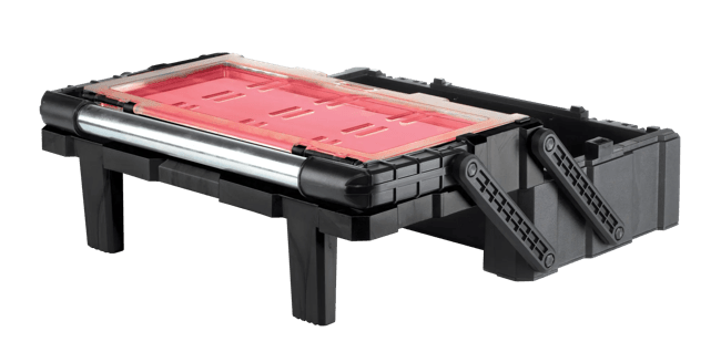 Masterloader Rolling Tool Box with Cantilever Organizer - Black