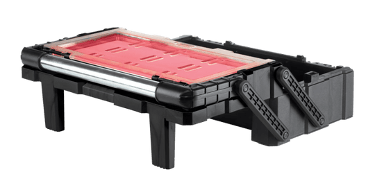 Masterloader Rolling Tool Box with Cantilever Organizer - Black