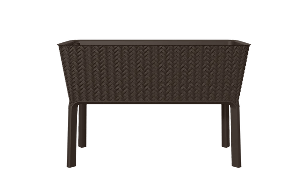 Splendor 31.7 Gallon Elevated Garden Bed - Brown