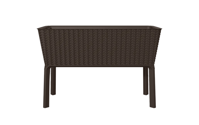 Splendor 31.7 Gallon Elevated Garden Bed - Brown