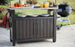 Unity XL Outdoor Kitchen Cart with Storage - Brown