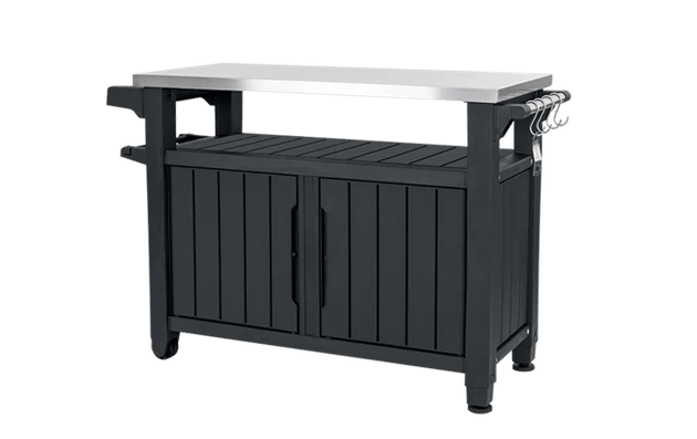 Unity XL Outdoor Kitchen Cart with Storage - Graphite