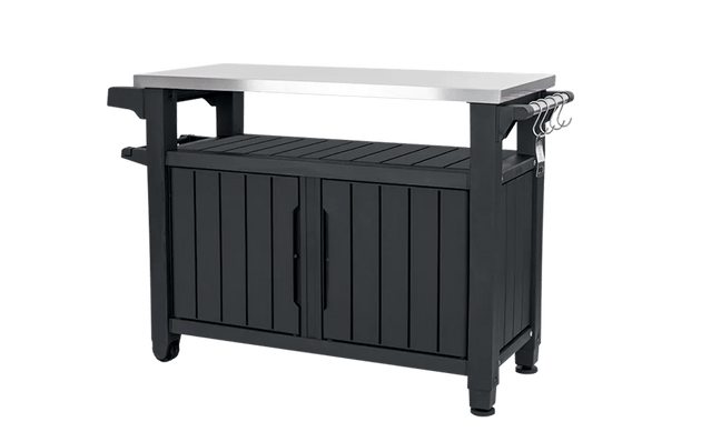 Unity XL Outdoor Kitchen Cart with Storage - Graphite