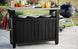 Unity XL Outdoor Kitchen Cart with Storage - Graphite
