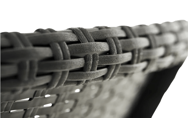 Rio 3-Piece Patio Seating Set - Graphite