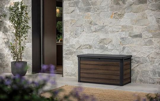 Signature 100 Gallon Deck Box - Rosewood Brown