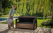 Signature 60 Gallon Outdoor Storage Bench - Walnut Brown