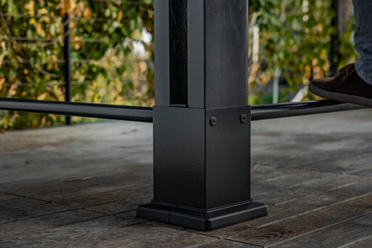 Signature 8x6.5 Grill Gazebo - Rosewood Brown