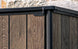 Signature Vertical Storage Shed - Walnut Brown