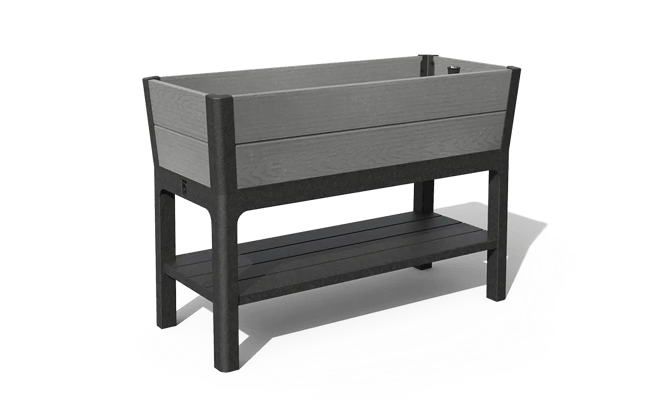 Darwin 29 Gallon Elevated Garden Bed - Graphite