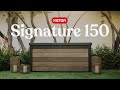 Signature 150 Gallon Deck Box - Ashwood Brown