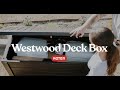 Westwood 150 Gallon Deck Box - Brown