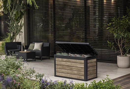 Signature 100 Gallon Deck Box - Ashwood Brown