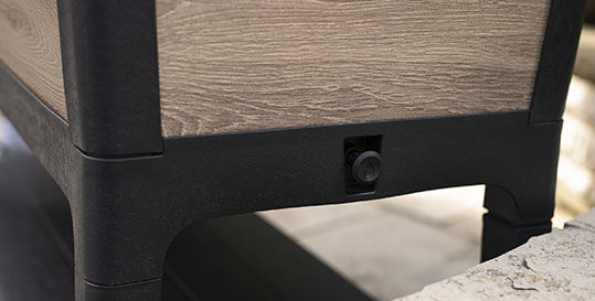 Signature 29 Gallon Elevated Garden Bed - Ashwood Brown