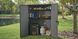 Cortina Alto Storage Shed - Graphite