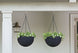 Hanging Planter Set of 2 - Graphite