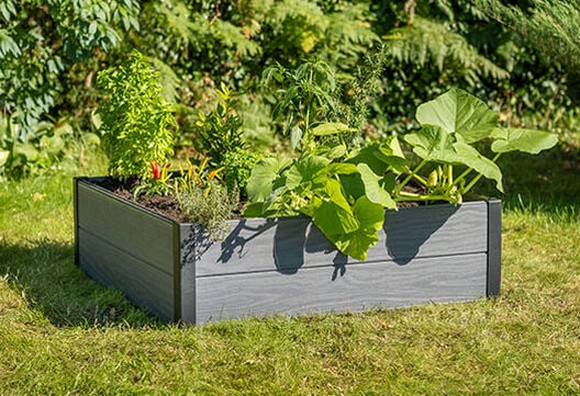 Maple Raised Garden Bed - Graphite