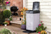 Rockford Outdoor Trash Can - Grey