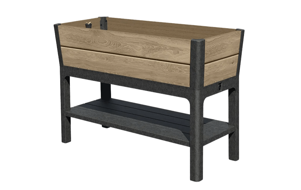 Signature 29 Gallon Elevated Garden Bed - Ashwood Brown