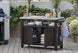 Unity XL Outdoor Kitchen Cart with Storage - Graphite