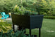 Urban Bloomer 12.7 Gallon Elevated Garden Bed - Graphite