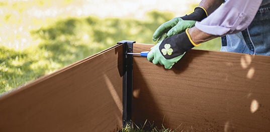 Maple Raised Garden Bed - Brown