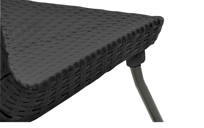 Rio 3-Piece Patio Seating Set - Graphite