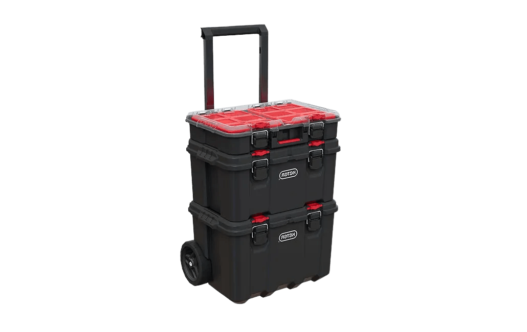 Stack & Roll Tool Storage System - Black