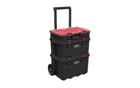 Stack & Roll Tool Storage System - Black